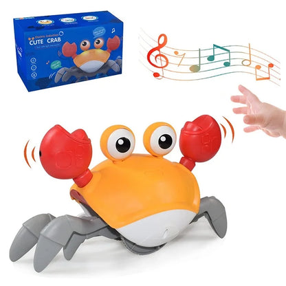 Caranguejo Musical Dançante - Brinquedo Interativo para Desenvolvimento Motor